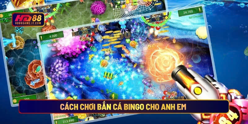 Cách Chơi Bắn Cá Bingo HD88 Luôn Thắng 4 Cách chơi bắn cá Bingo cho anh em
