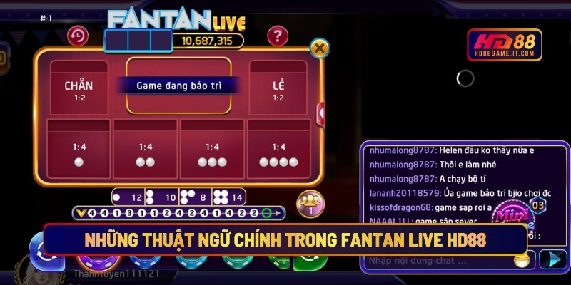 Fantan Live Hd88 - Bắt Cầu Siêu Chuẩn, Hốt Bạc Mỗi Ván 5 Những thuật ngữ chính trong fantan live HD88